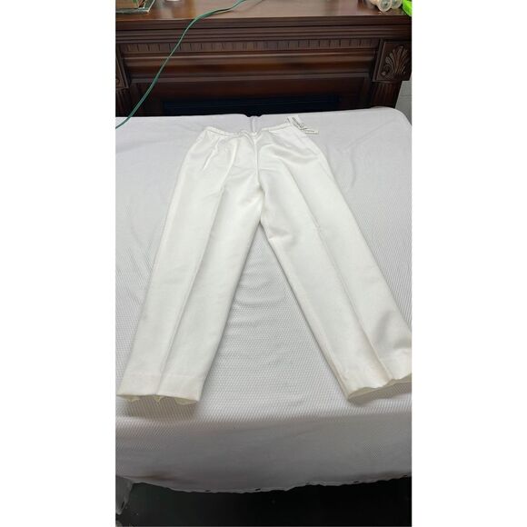 NWT New with Tags Pendleton Washable White Dress Pants Size 12 - Picture 2 of 15